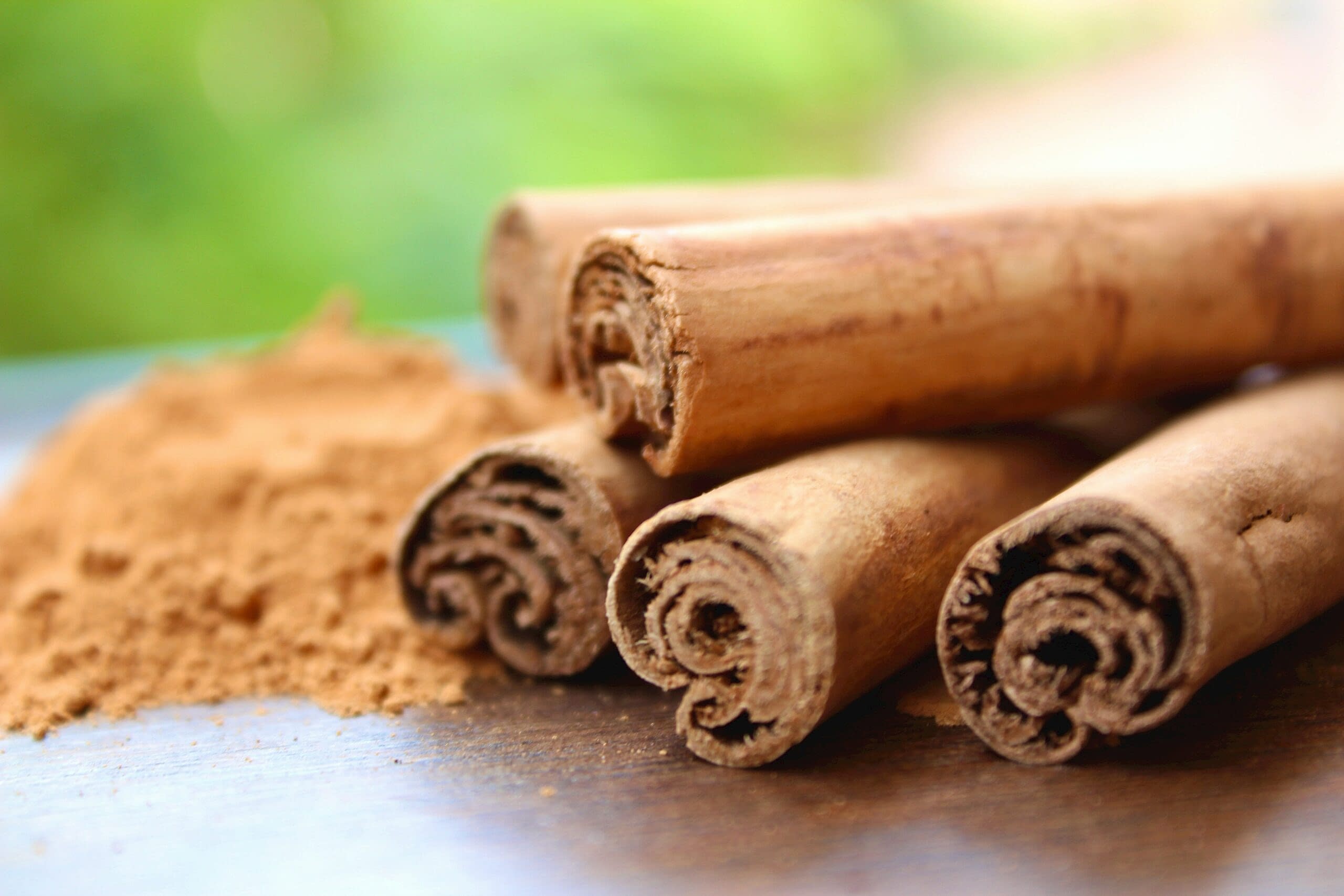 stacks of cinnamon sticks used for mopping floors